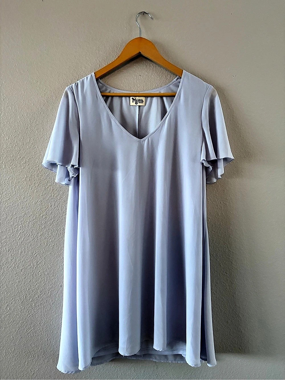 Show me your Mumu brand new periwinkle dress